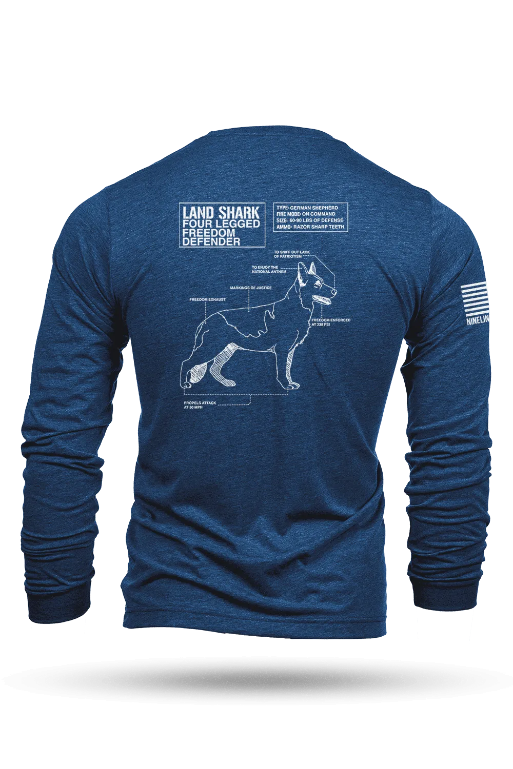 Land Shark - Long Sleeve T-Shirt