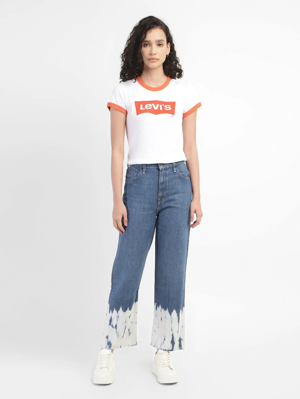 Levi's X Deepika Padukone 70's Blue High Flare Jeans