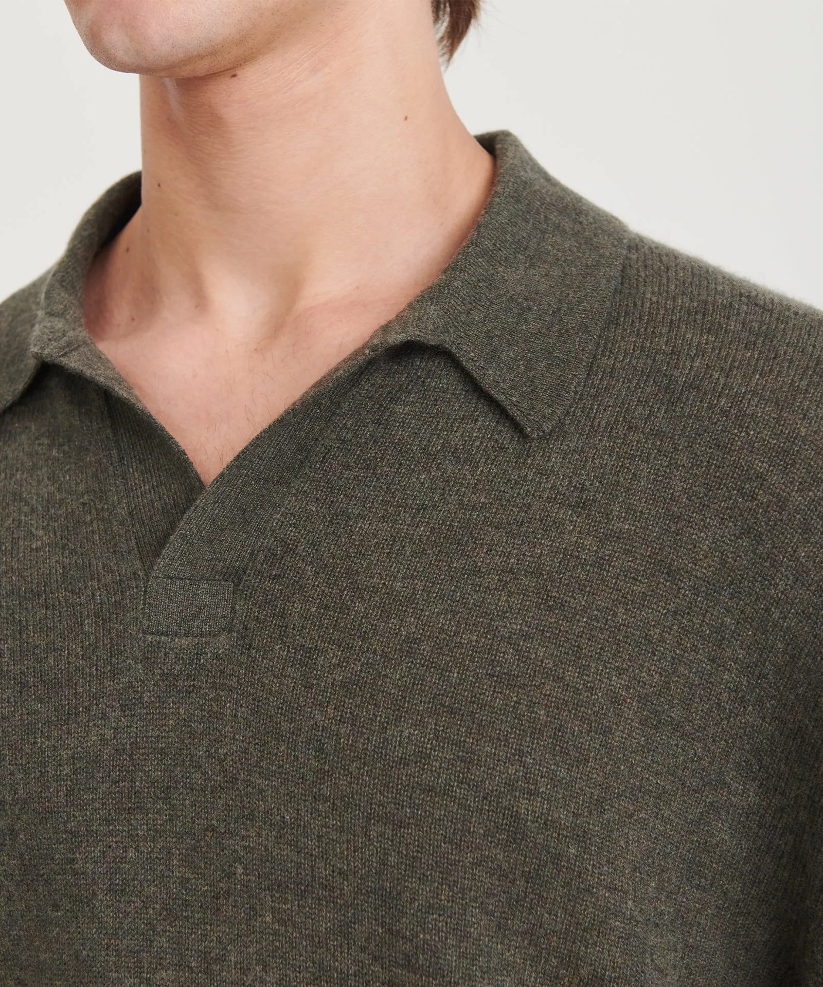 Lightweight Cashmere Relaxed Polo