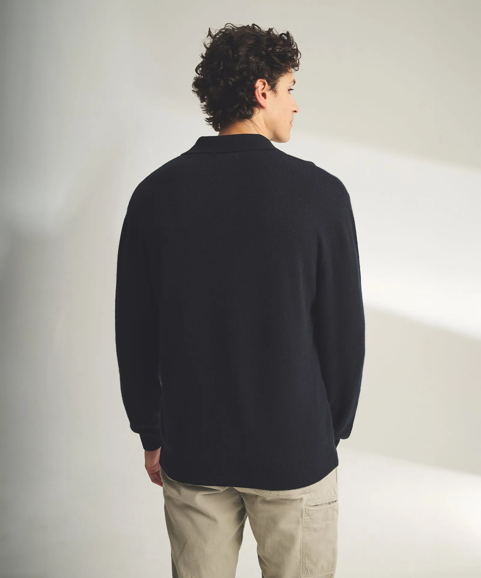 Lightweight Cashmere Relaxed Polo