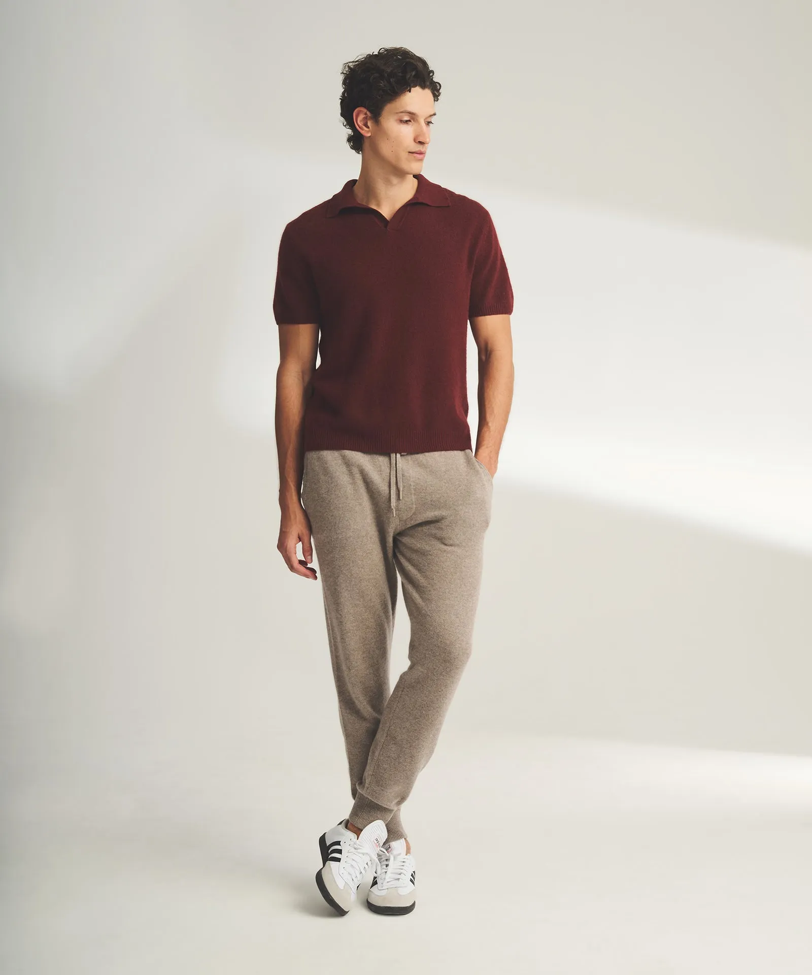 Lightweight Cashmere Short Sleeve Polo