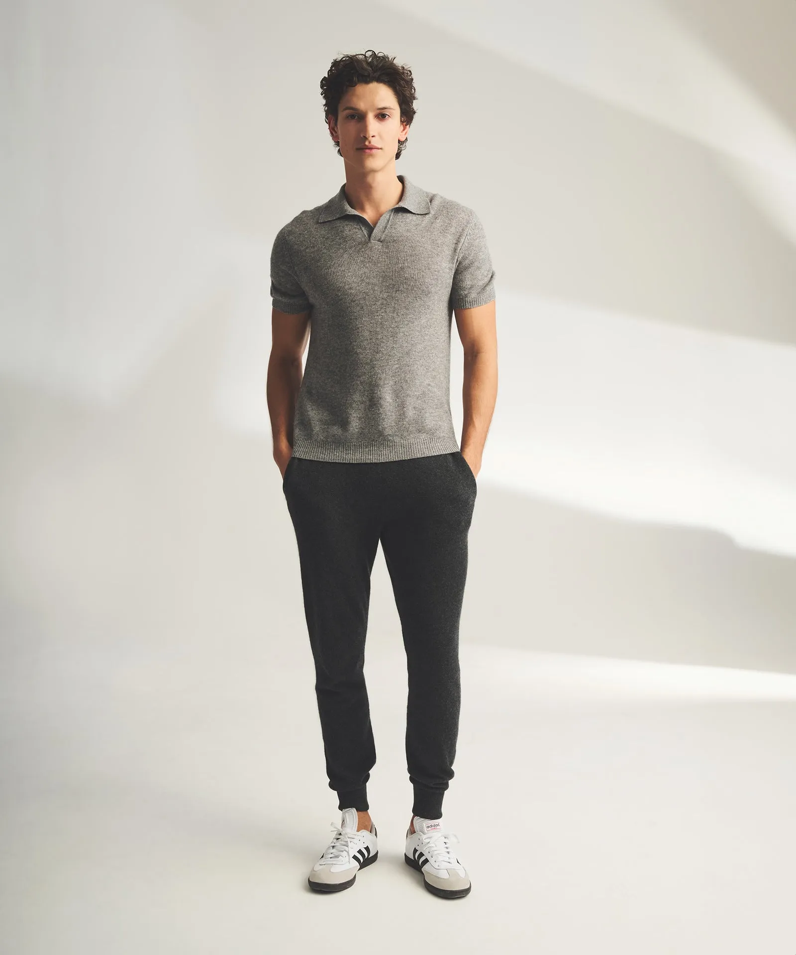 Lightweight Cashmere Short Sleeve Polo