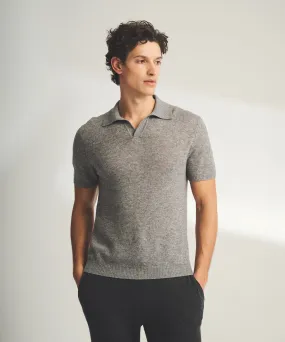 Lightweight Cashmere Short Sleeve Polo