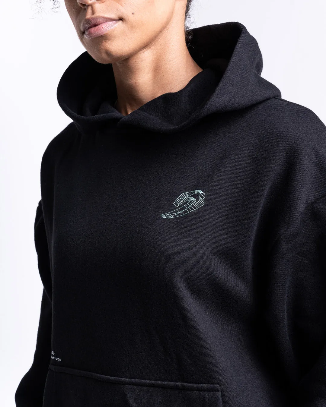 Make 'Em Miss Oversized Hoodie - Black