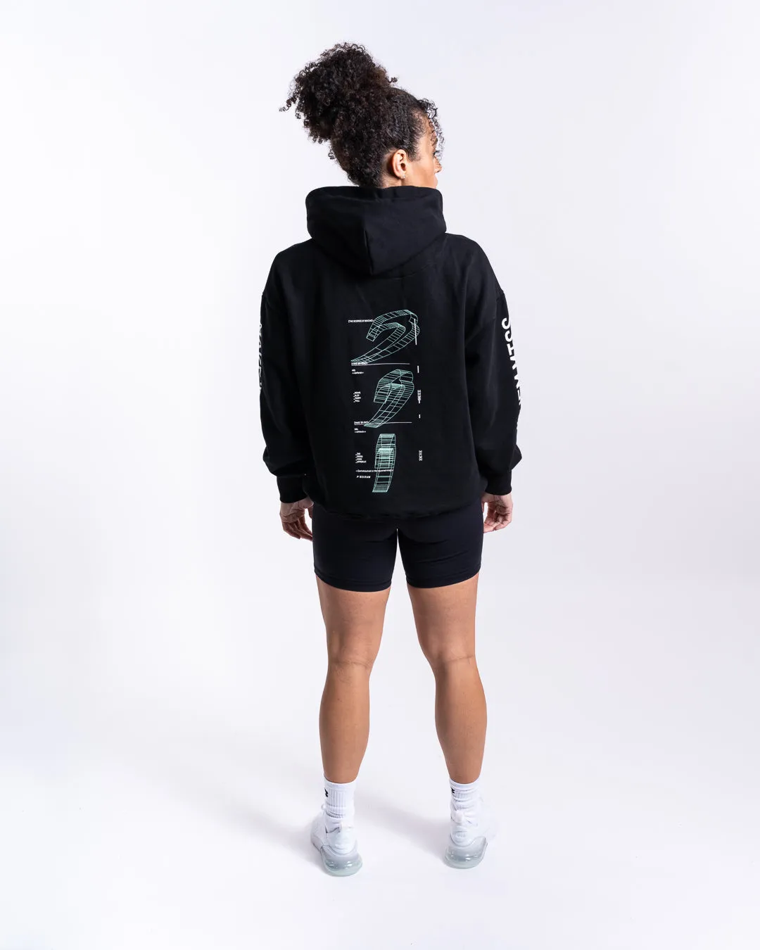 Make 'Em Miss Oversized Hoodie - Black