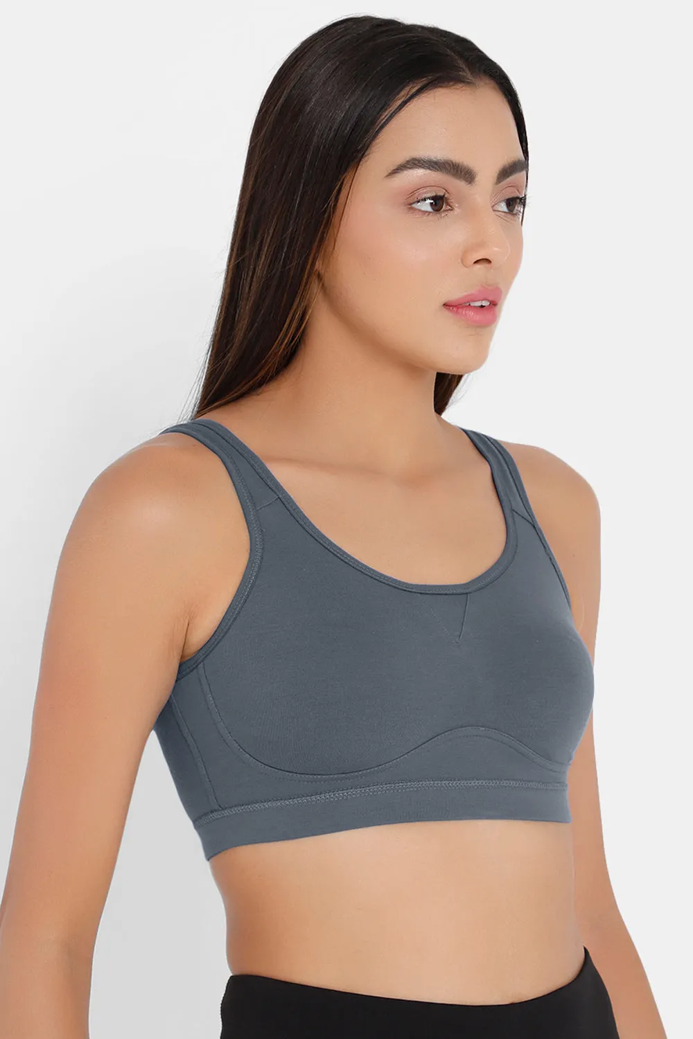 Medium Coverage Non-Padded Non-Wired Intimacy Active Sports Bra - CA15