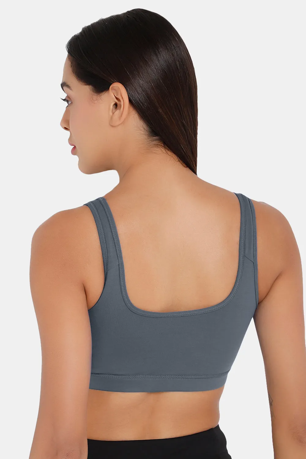 Medium Coverage Non-Padded Non-Wired Intimacy Active Sports Bra - CA15