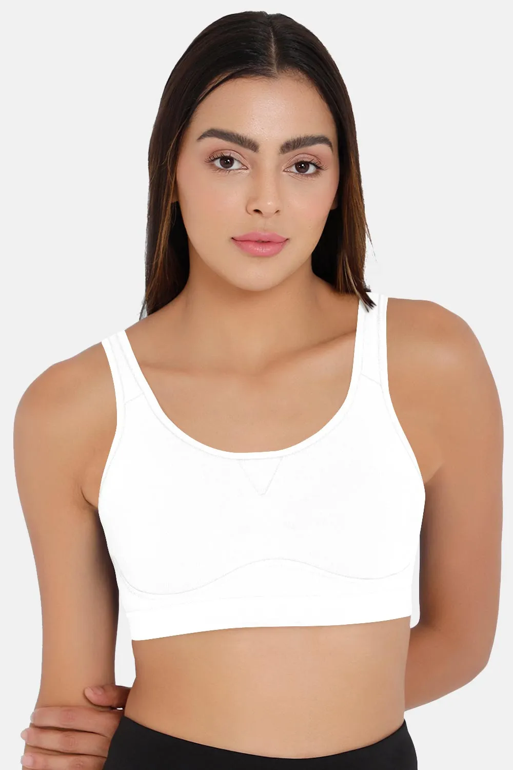 Medium Coverage Non-Padded Non-Wired Intimacy Active Sports Bra - CA15