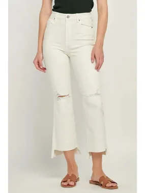 Melanie Crop Flare Jeans