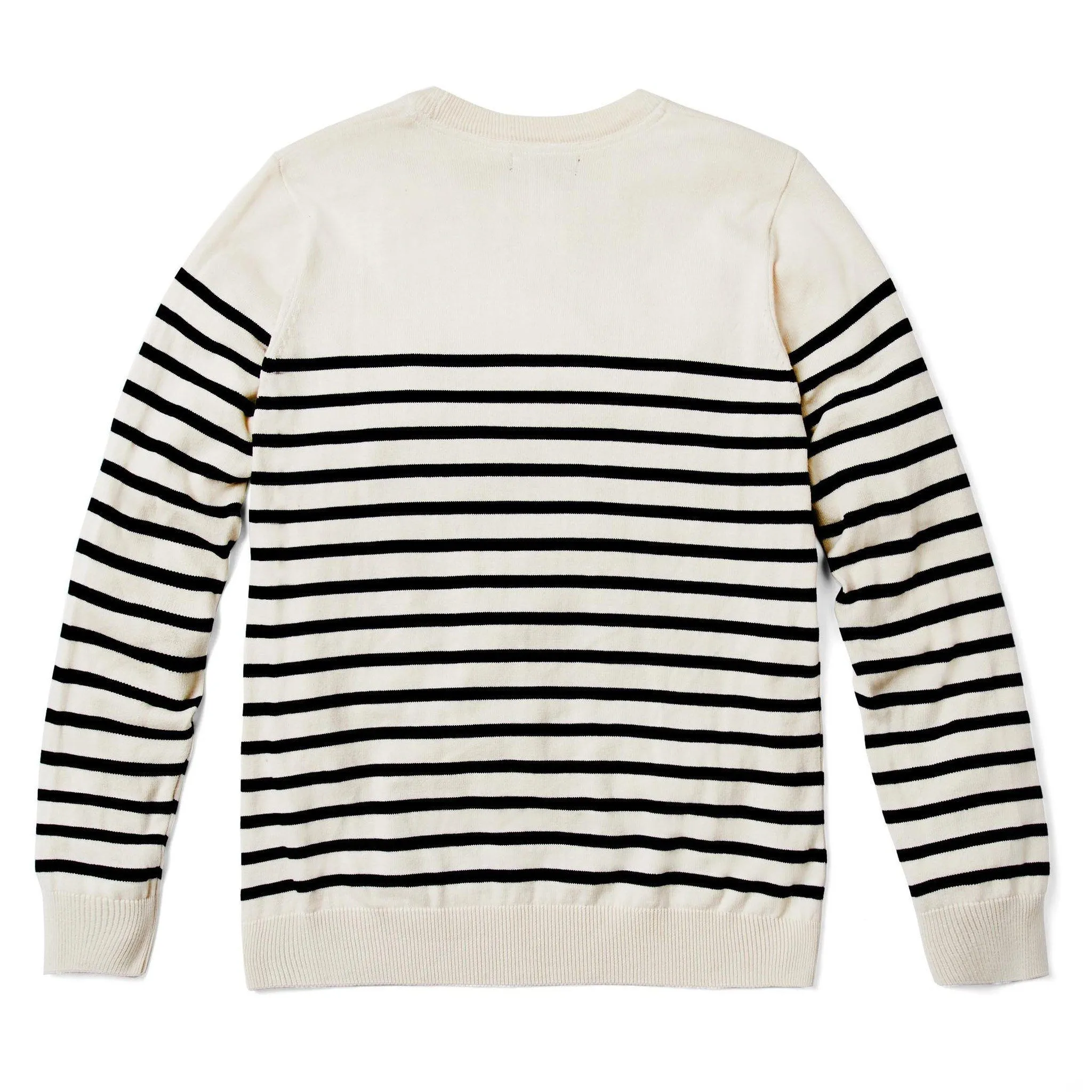 Mens Lightweight Cotton Striped Breton Sweater