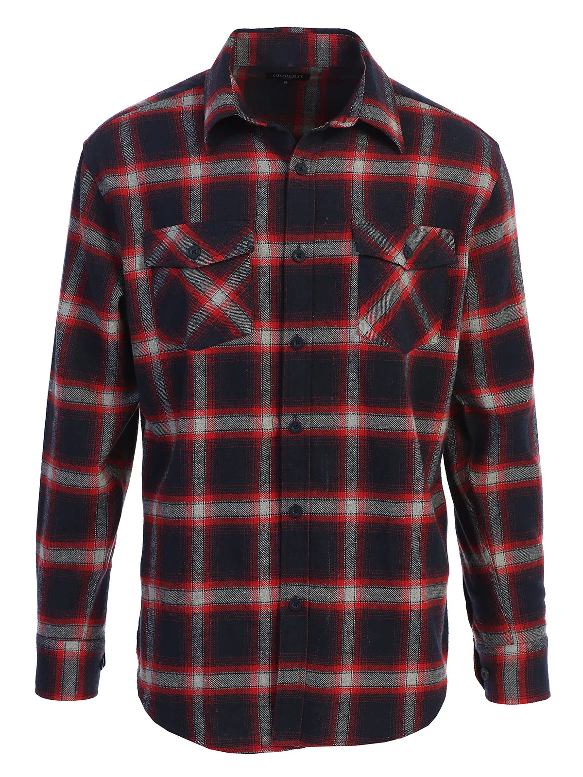 Men's Plaid Flannel Shirt, Size 3X