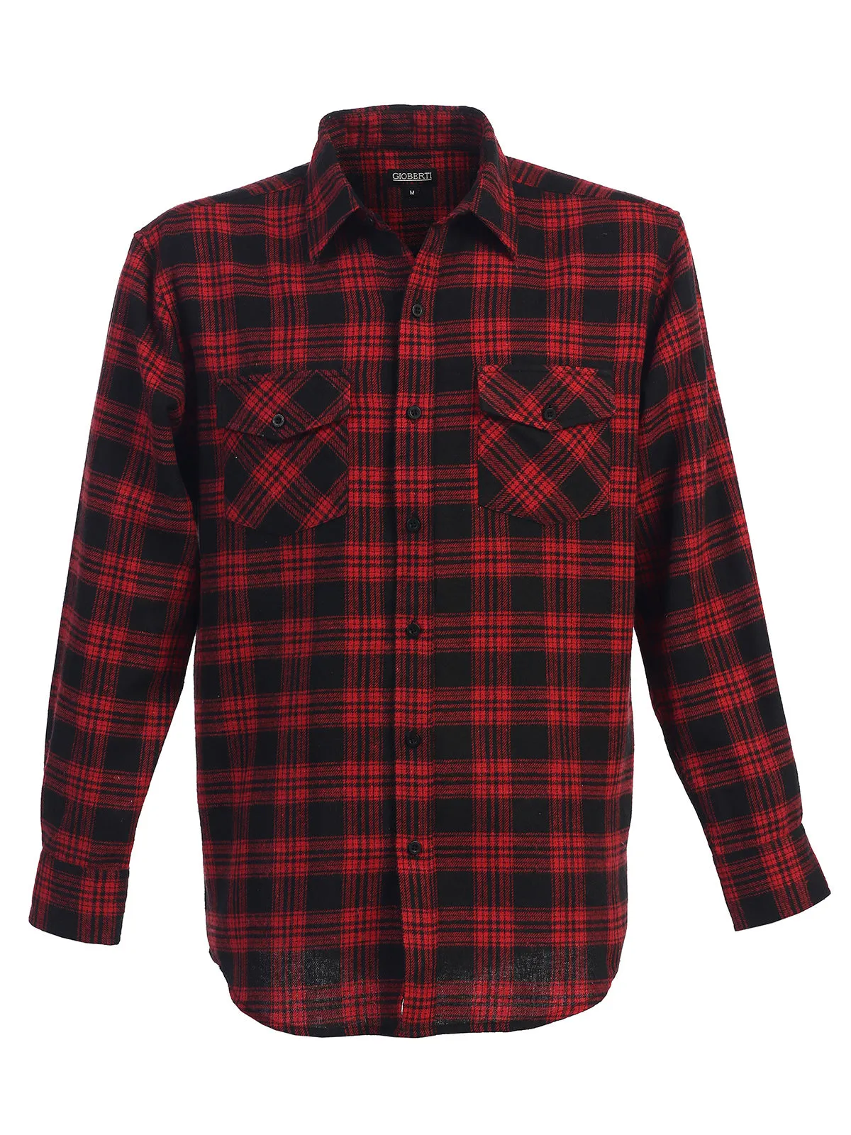 Men's Plaid Flannel Shirt, Size 3X