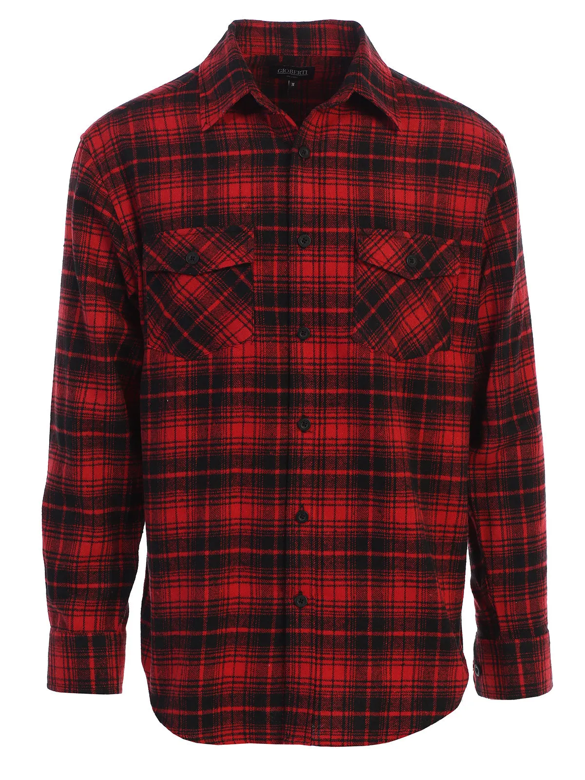 Men's Plaid Flannel Shirt, Size 3X