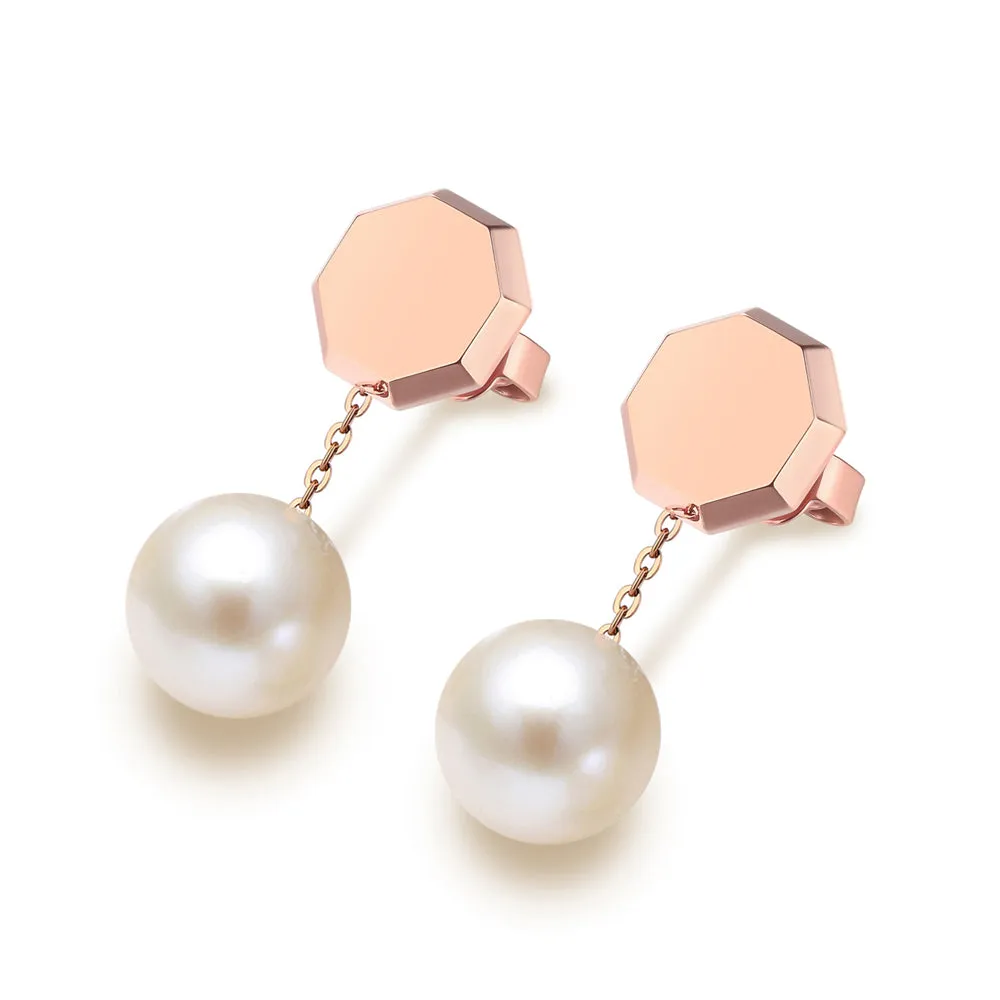 Okto Stud Hanging Pearl