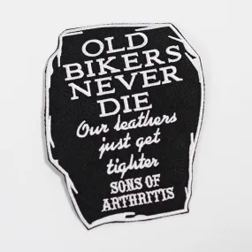 Old Bikers Never Die Patch