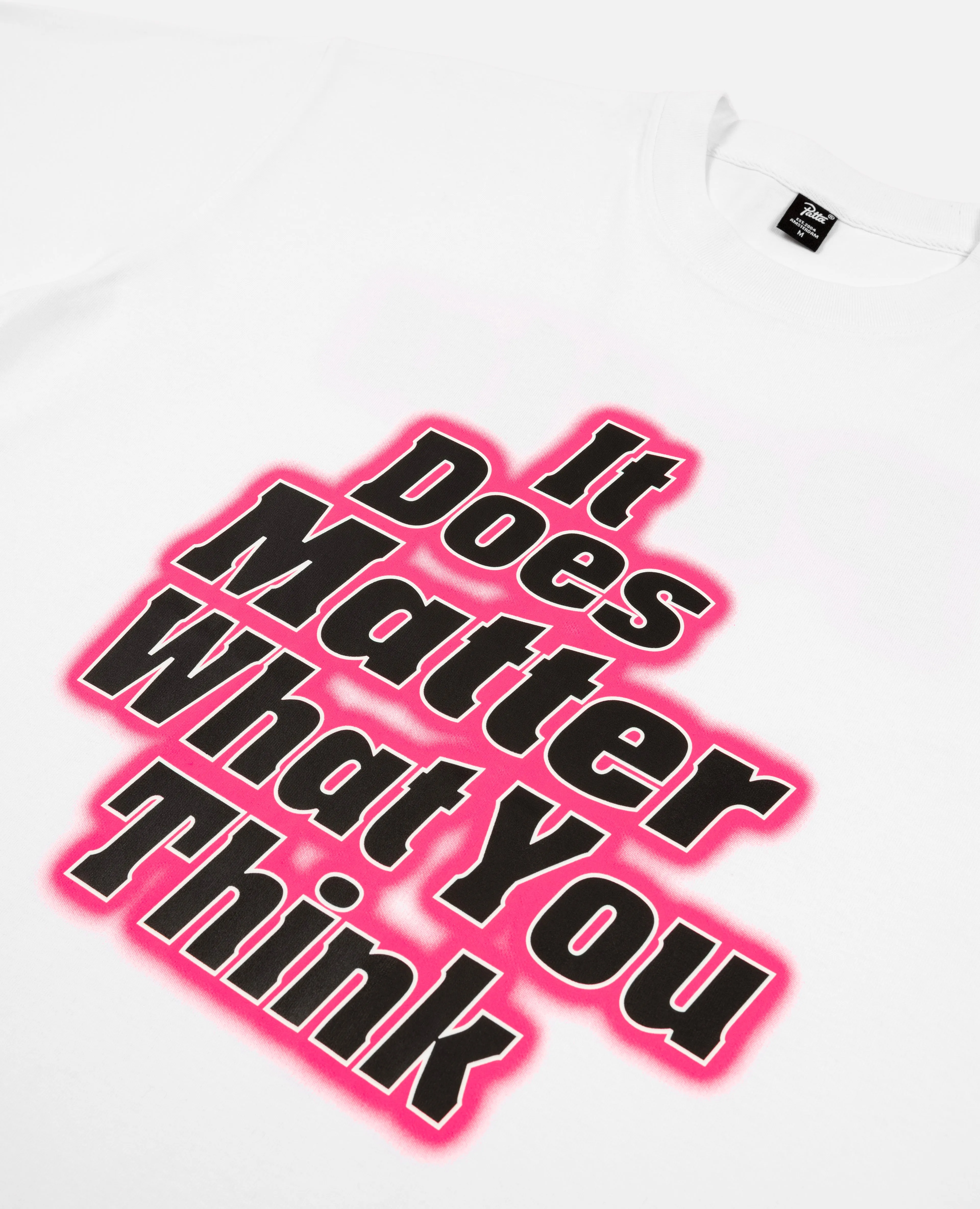 Patta It Does Matter What You Think T-Shirt (White)