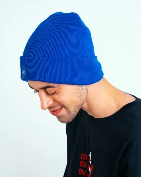 Plant Faced Beanie - Royal Blue