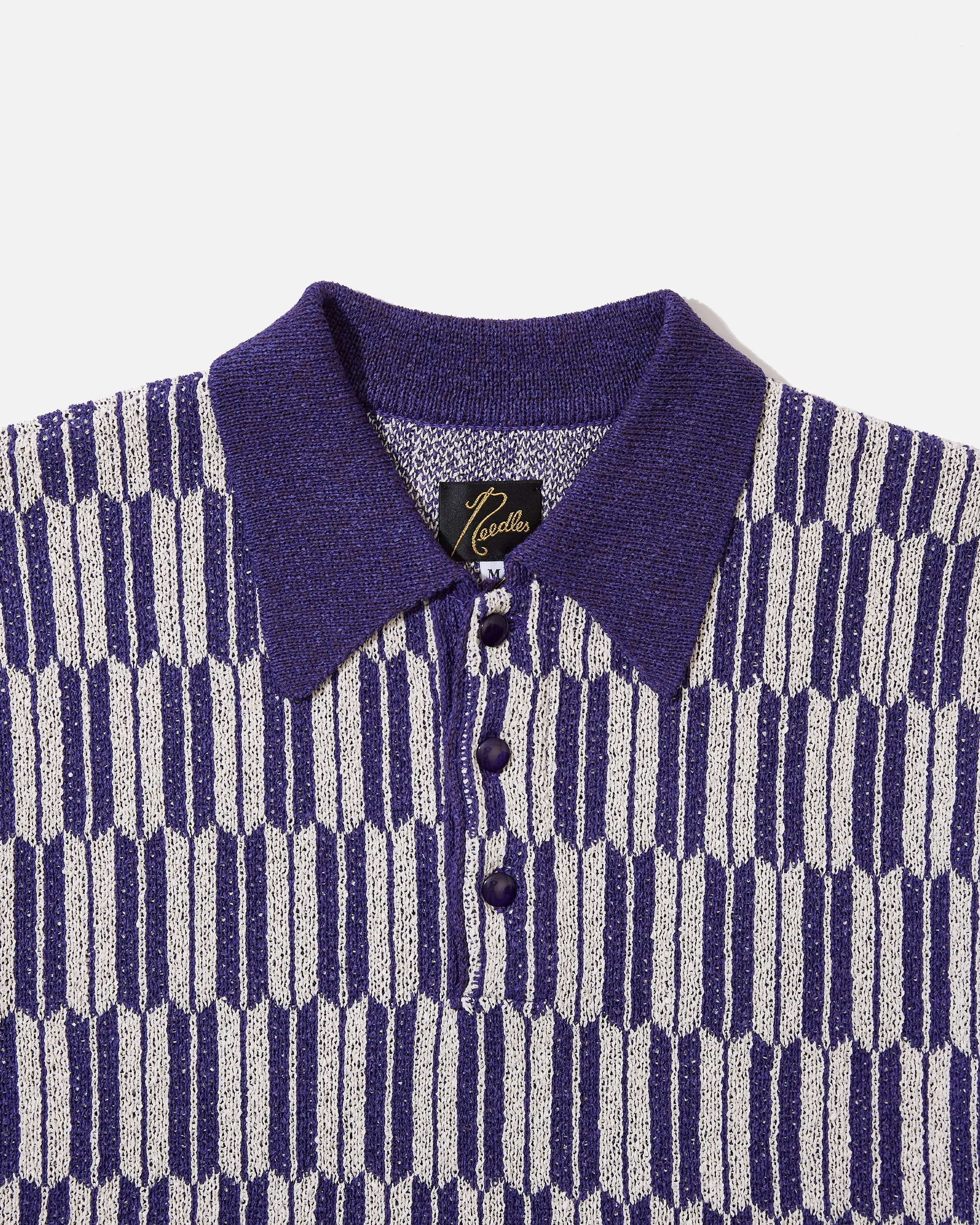 Polo Sweater - Arrow - Purple