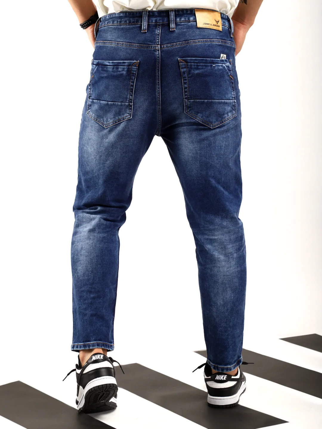 Refined Blue Ankle Fit jeans