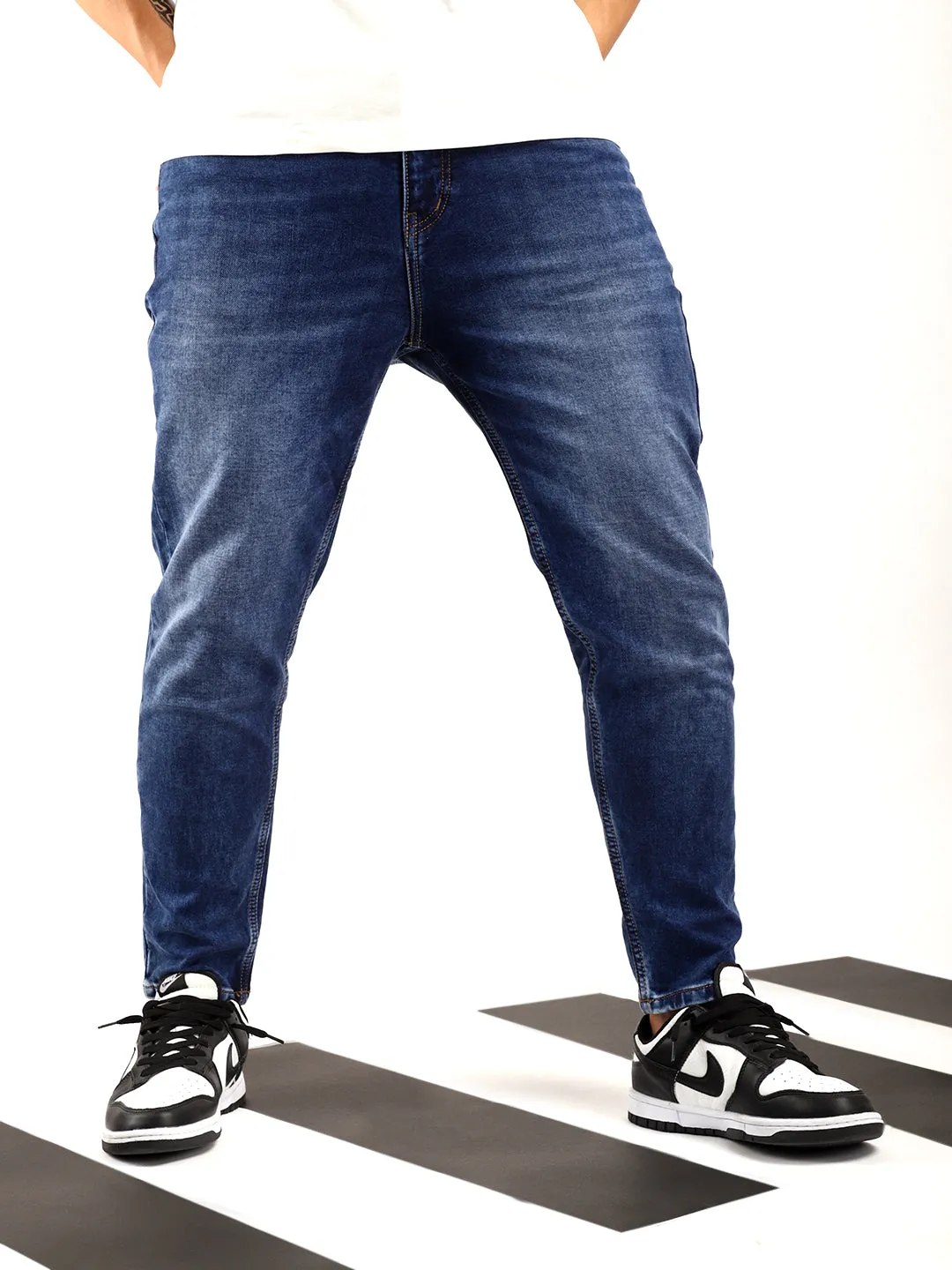 Refined Blue Ankle Fit jeans