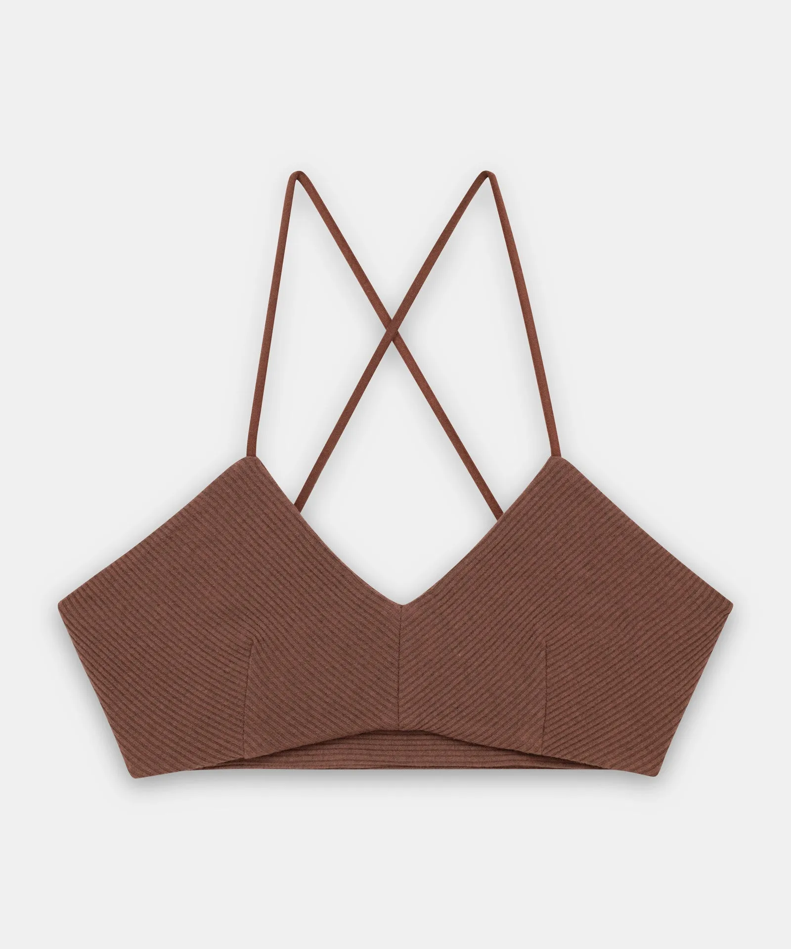 Ribbed Lightweight Bralette