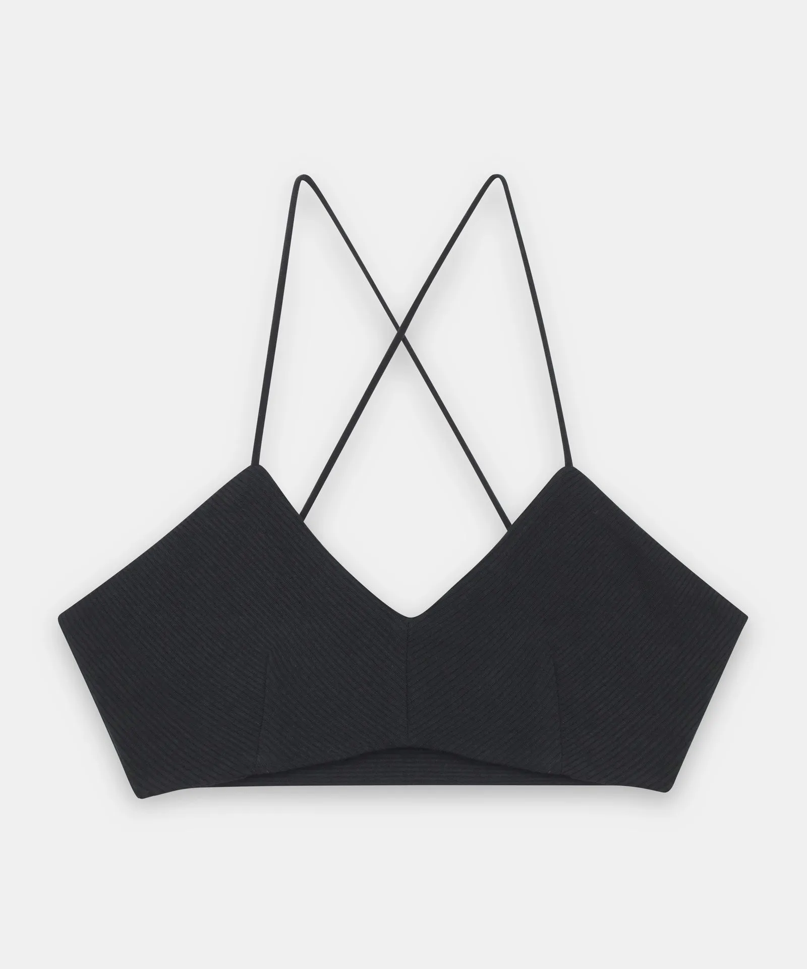 Ribbed Lightweight Bralette