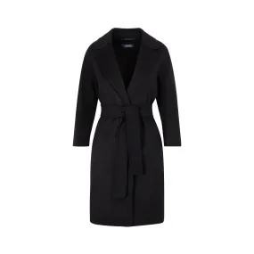 'S Max Mara Belted Long-Sleeved Coat