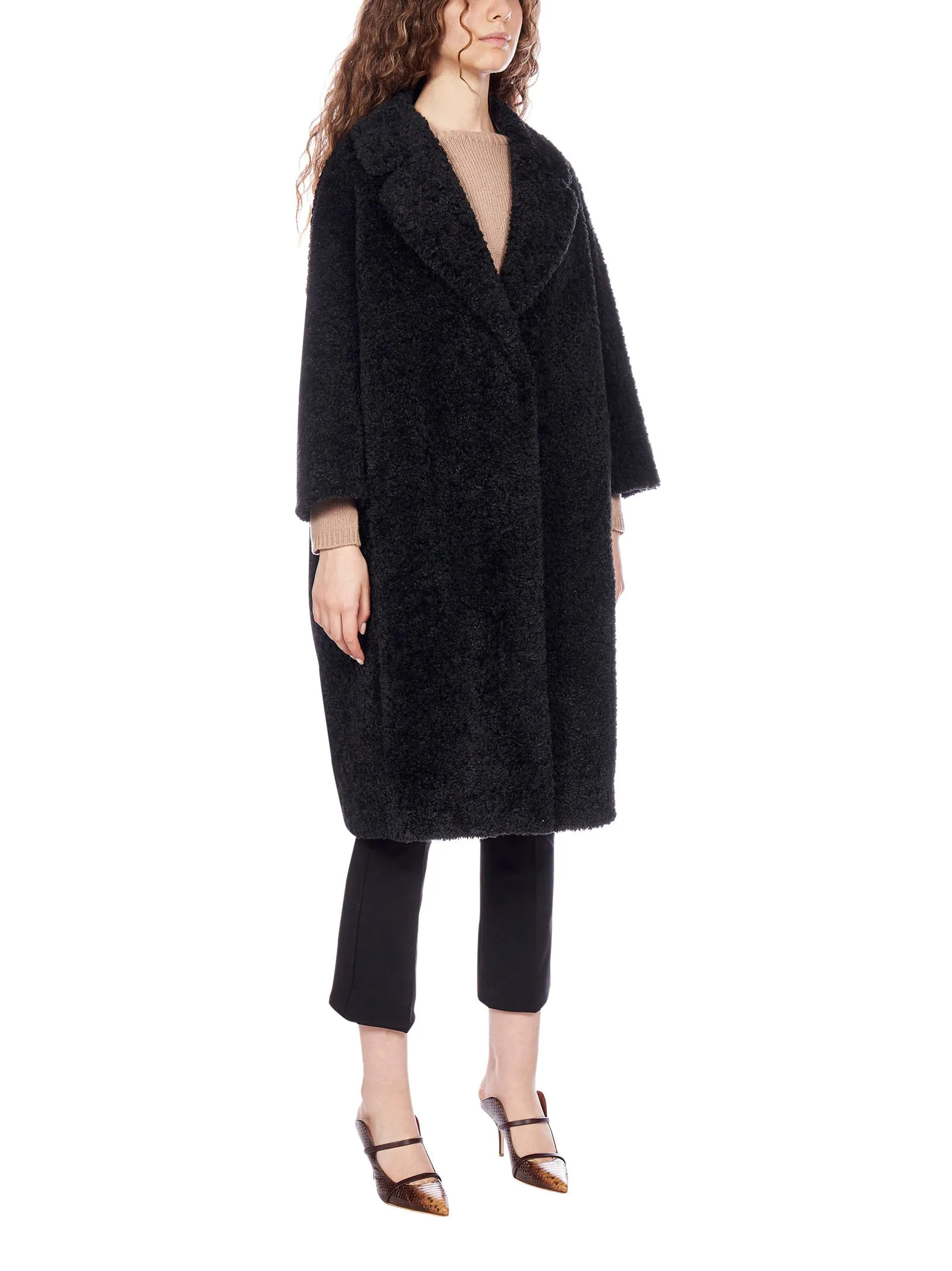 'S Max Mara Faux Shearling Coat