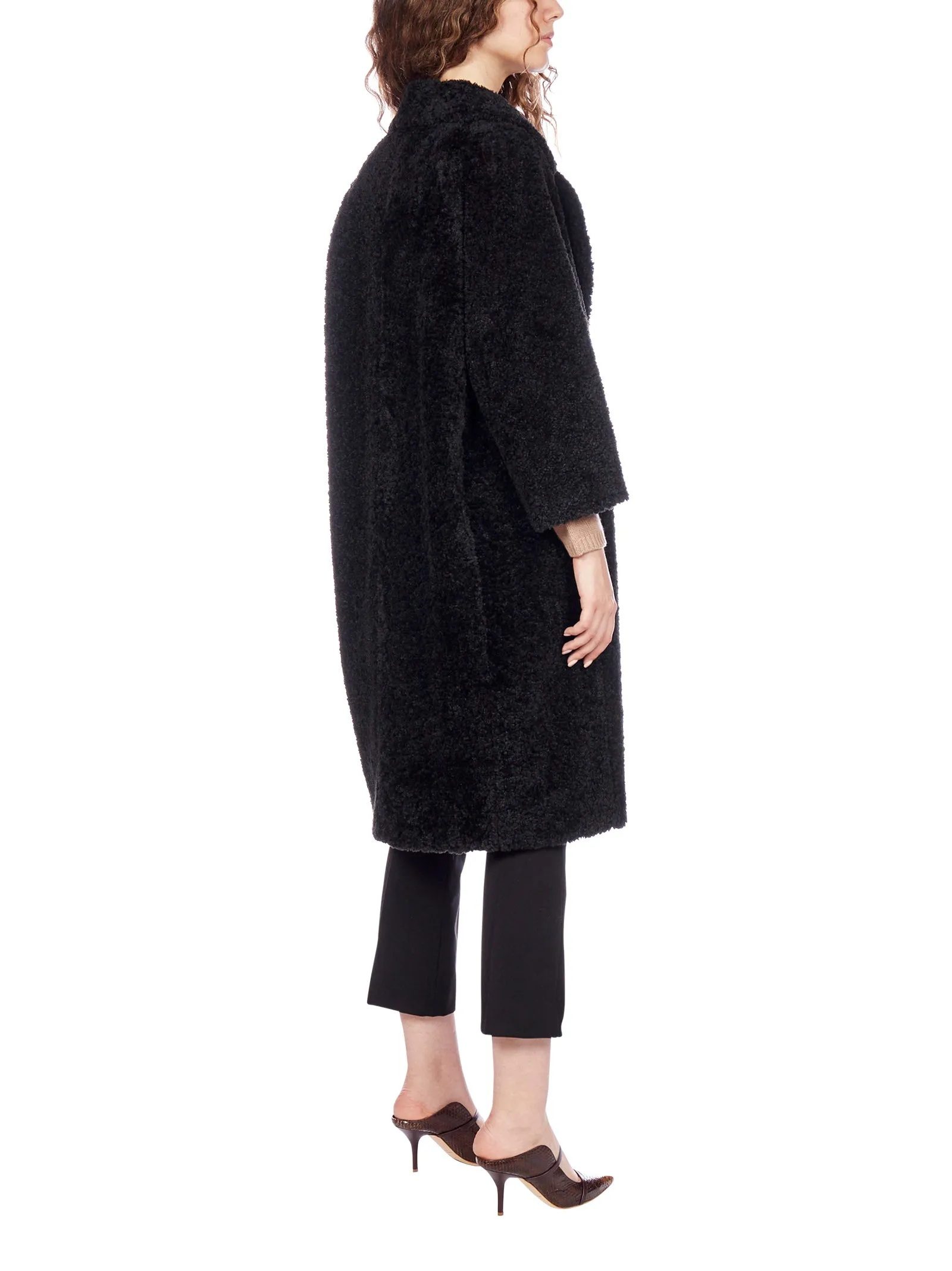 'S Max Mara Faux Shearling Coat