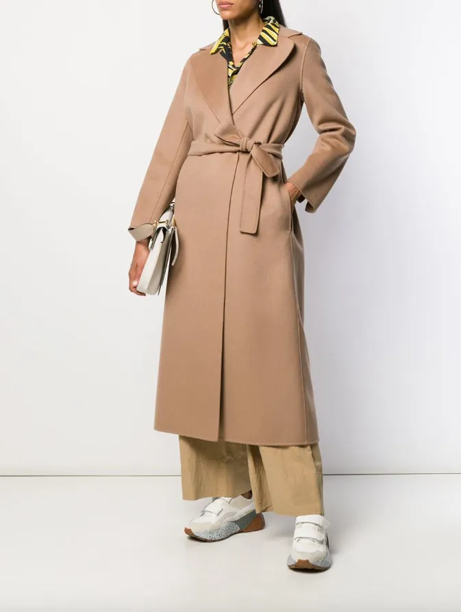 'S Max Mara Long belted coat