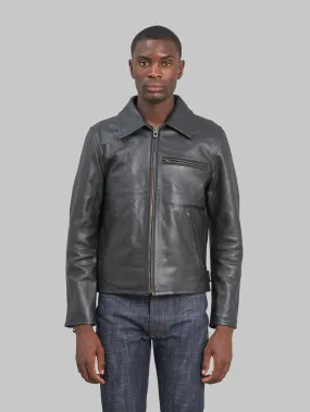 Shangri-La Heritage "Varenne" Black Leather Jacket