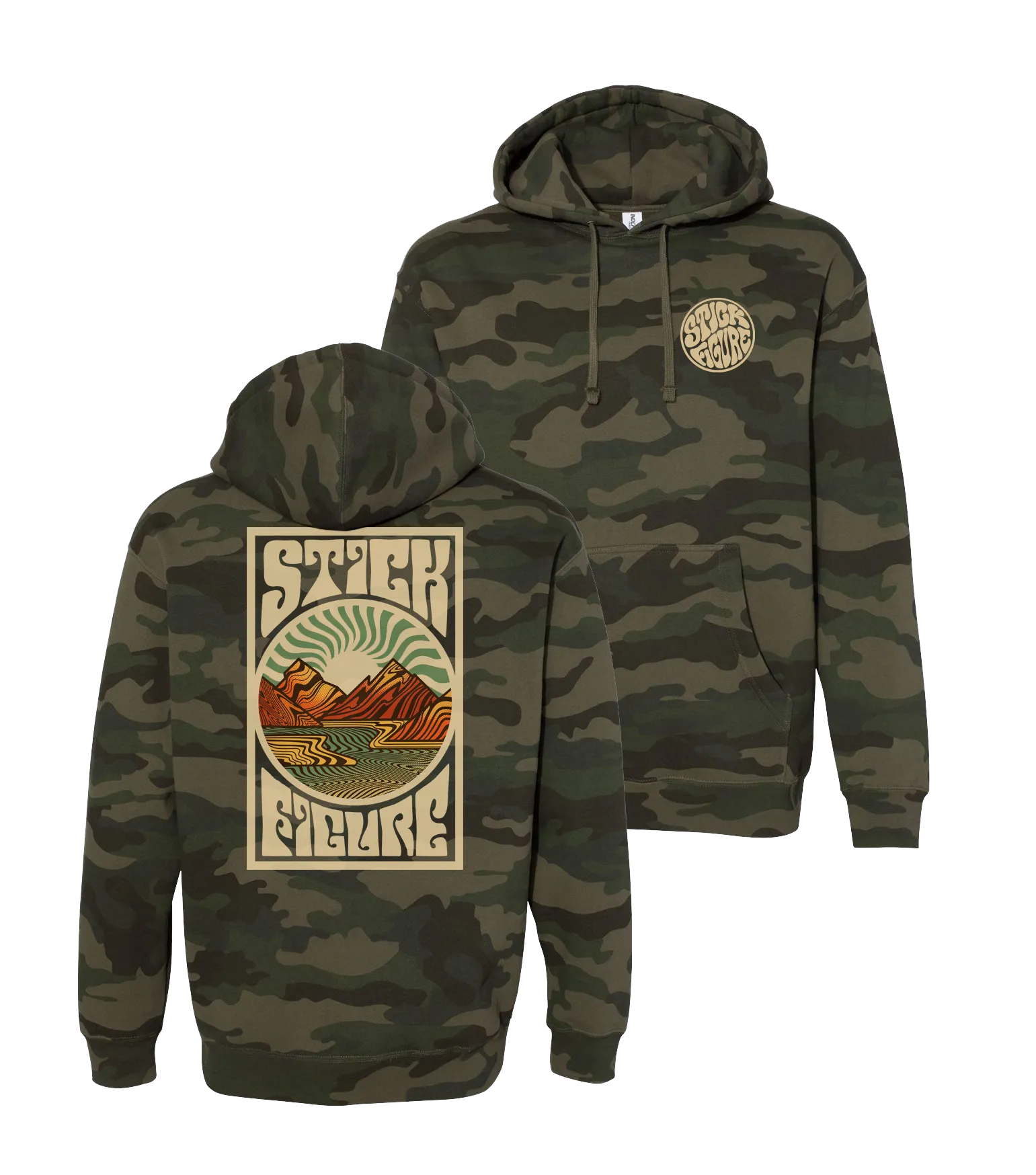 Sunrise Camo Pullover [SMALL & MEDIUM ONLY]