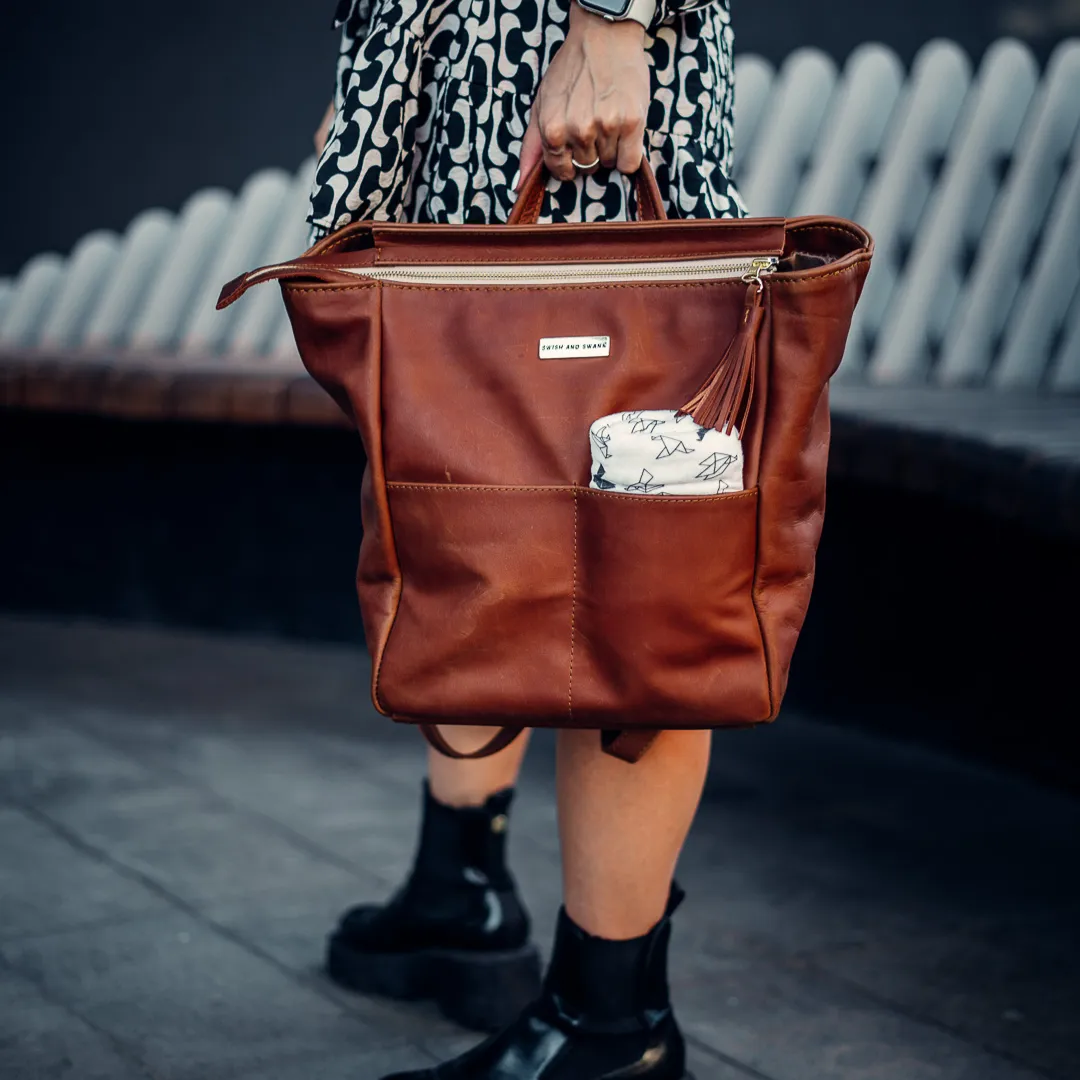 The Leather All Seasons Backpack - Warm Tan