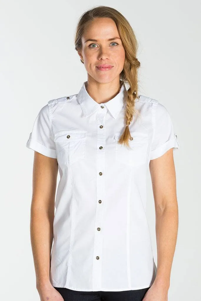 TOMMY Women's Military Shirt - Long or Short Sleeve