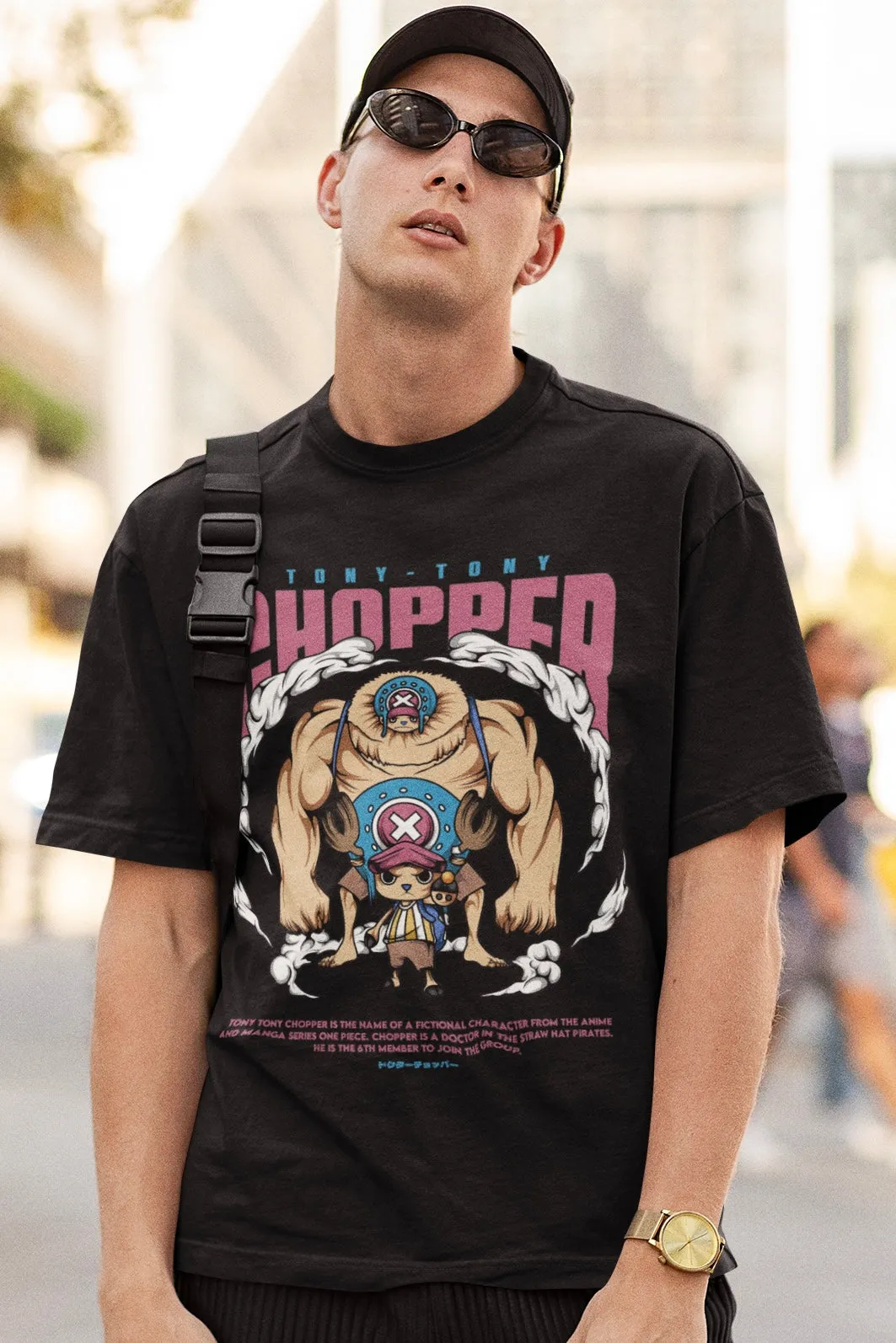 Tony Tony Chopper (One Piece) Unisex Oversized T-shirt