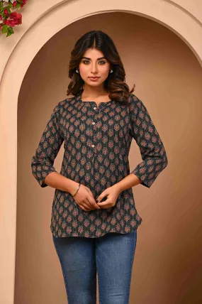 Trendy Stylish Printed Short Kurti