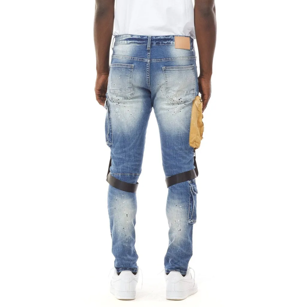 Utility Fashion Jeans - Bristol Blue