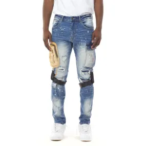 Utility Fashion Jeans - Bristol Blue