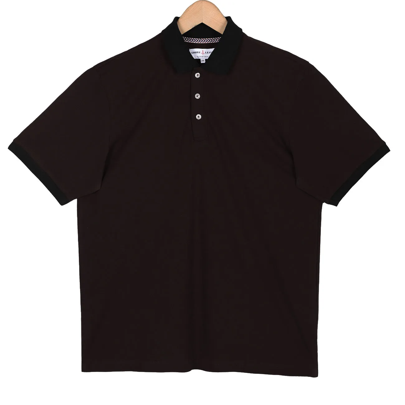 Walnut Brown Premium Cotton Polo T-Shirt