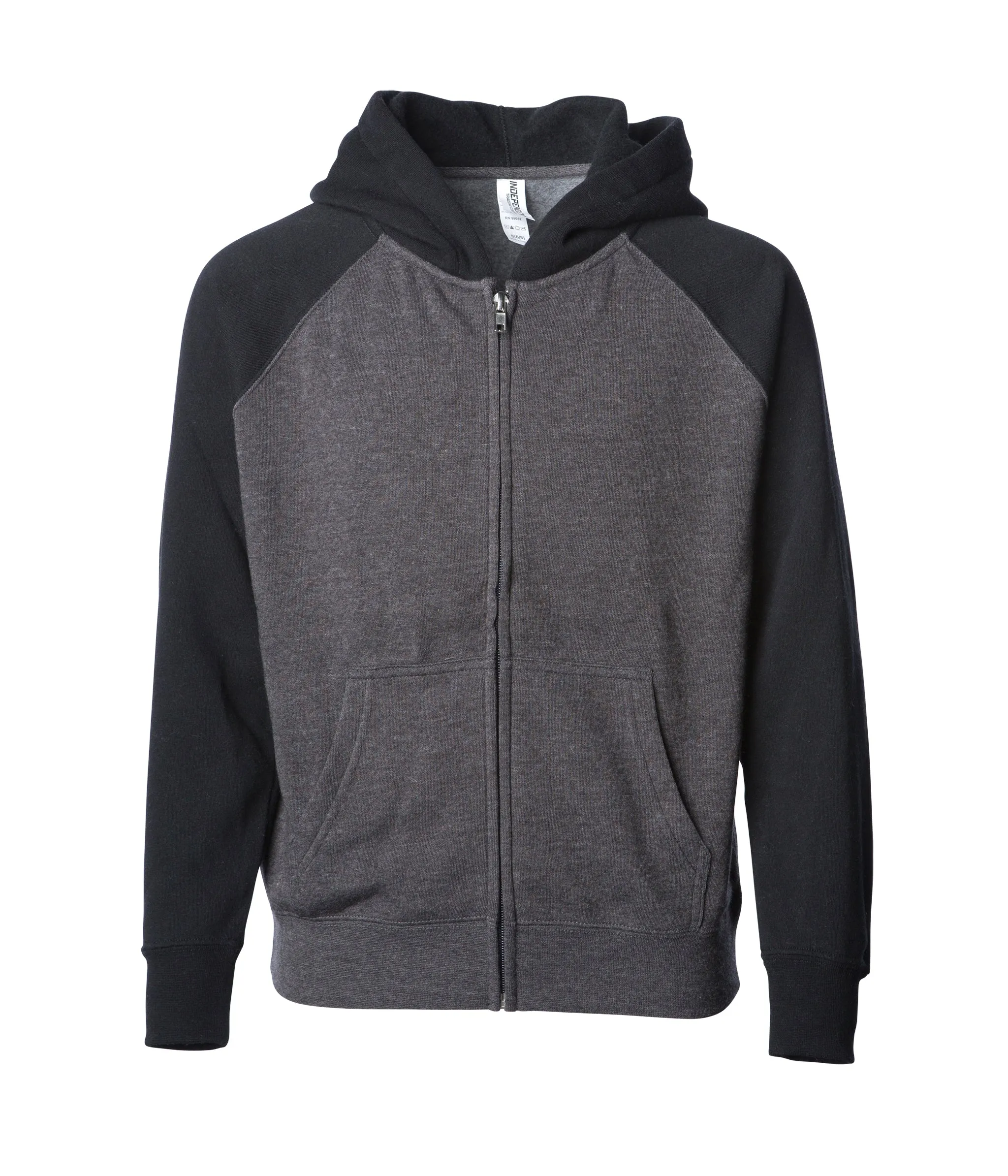 Youth Lightweight Special Blend Raglan Zip Hood